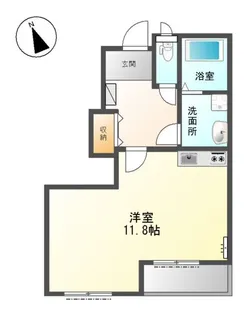 WING 010【1階】の間取り