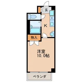 カーサ新栄【4階】の間取り