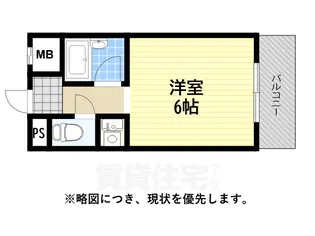 リープハーベン北花田【2階】の間取り