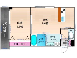 第40川崎ビル【4階】の間取り