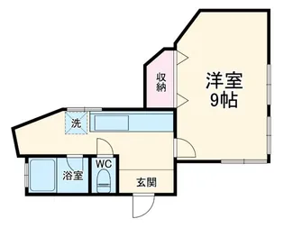 曽谷アパート【2階】の間取り
