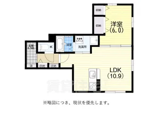 ロータス湊川公園【2階】の間取り