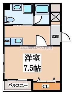 第10美和マンション【9階】の間取り
