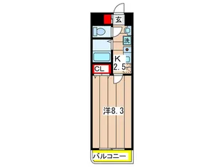 リズィエ-ル【2階】の間取り