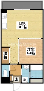 ロイヤルヒル岩松I【2階】の間取り