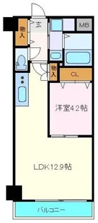 アークデュオ仙台宮町【4階】の間取り