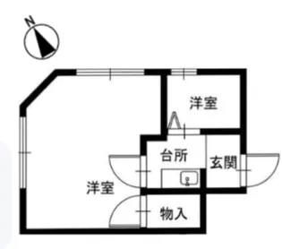 シエル妙蓮寺【1階】の間取り