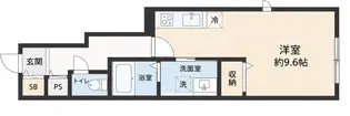 ベリーA【1階】の間取り