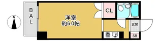 ハイツしらゆり【4階】の間取り
