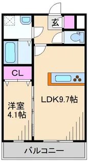 アルプス妙蓮寺【3階】の間取り