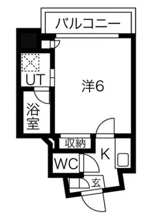 Luce Shinfukushima【2階】の間取り