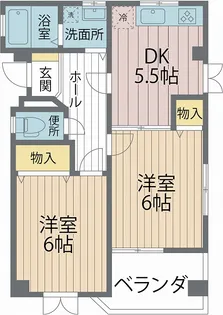 カーサ白銀【1階】の間取り