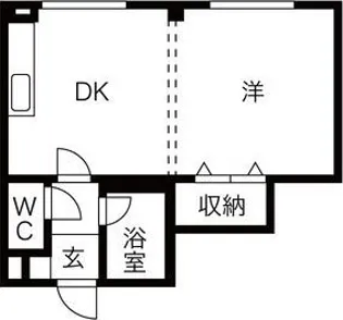 ハーベストV【3階】の間取り