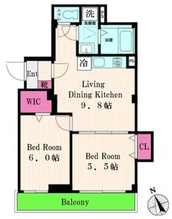 MARIN H【1階】の間取り
