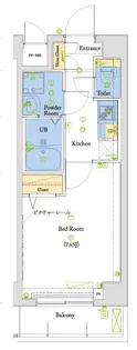 ヴォーガコルテ本所吾妻橋【2階】の間取り