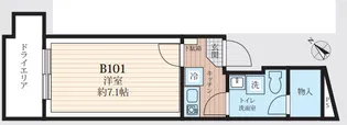 「楽器可マンション」ドルチェ西日暮里の間取り