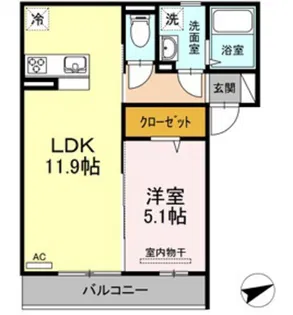リンゴの家【3階】の間取り