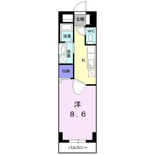 ヴェルアンジュ【2階】の間取り