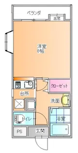 パロスビル【3階】の間取り