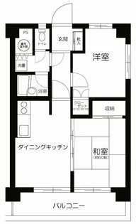 エーデルハイム155【4階】の間取り