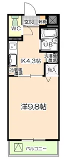 サライ仲町【3階】の間取り