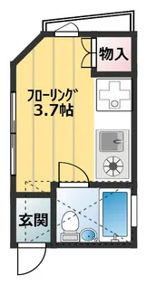 アナトレー・セント目白【3階】の間取り