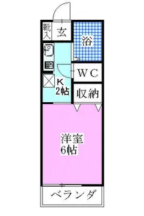 プレミール石井【2階】の間取り