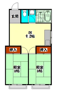 大阪府門真市本町【マンション】の間取り