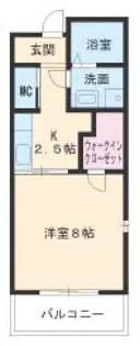 エテルノ極楽【1階】の間取り
