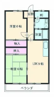 ホワイトピア【4階】の間取り