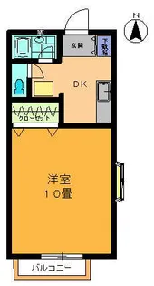 サンモリッツ【2階】の間取り