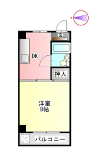 ラミア・カーサ【3階】の間取り