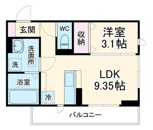 Capital Court【3階】の間取り