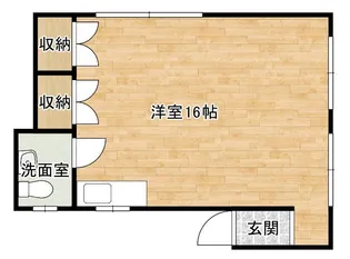 名嘉山アパート【3階】の間取り
