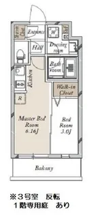 JMFレジデンス学芸大学【1階】の間取り