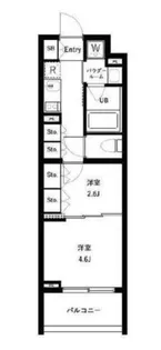 東京都杉並区上高井戸2【マンション】の間取り