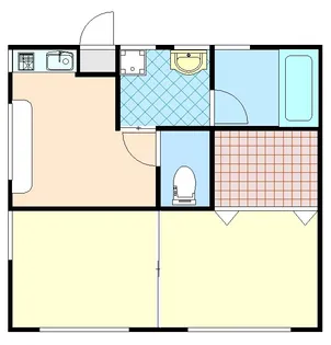 ハミルトン【1階】の間取り