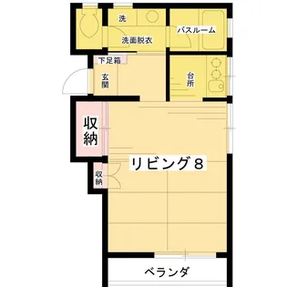 グアルダ’93【1階】の間取り