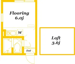 グロース桜本【1階】の間取り