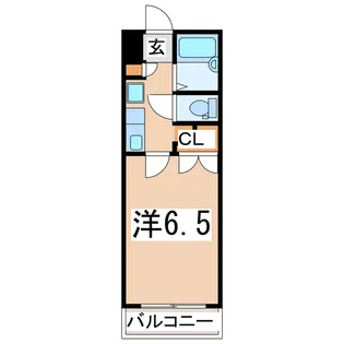 タウンズ桑野清水台III【2階】の間取り