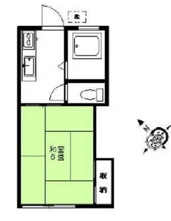 マロニエハウス【1階】の間取り