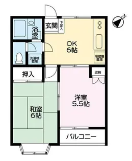 東京都町田市小山町【アパート】の間取り