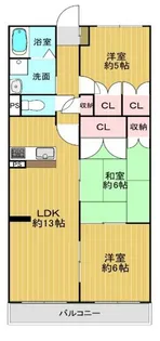 プロムナード【2階】の間取り