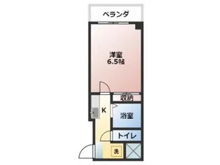 ニューメゾン近藤【2階】の間取り