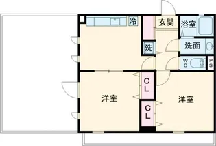 リヴィエール・パルク・OZ【3階】の間取り