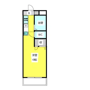 ミラージュセブン【2階】の間取り