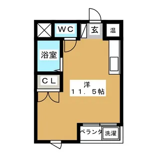 ヌーベルホーム渡辺【2階】の間取り