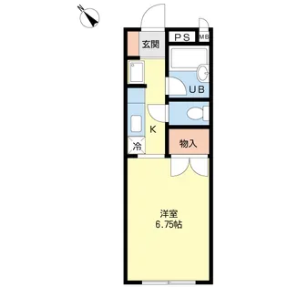サティオ・ハイドランジア【1階】の間取り