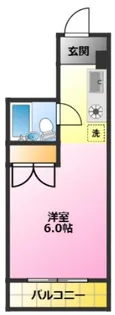 メゾンユーフラテス【7階】の間取り