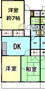 東京都三鷹市新川3【マンション】の間取り